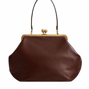 Coach Large Kisslock Frame Bag – Glovetanned Leather – NWT – Sold Out